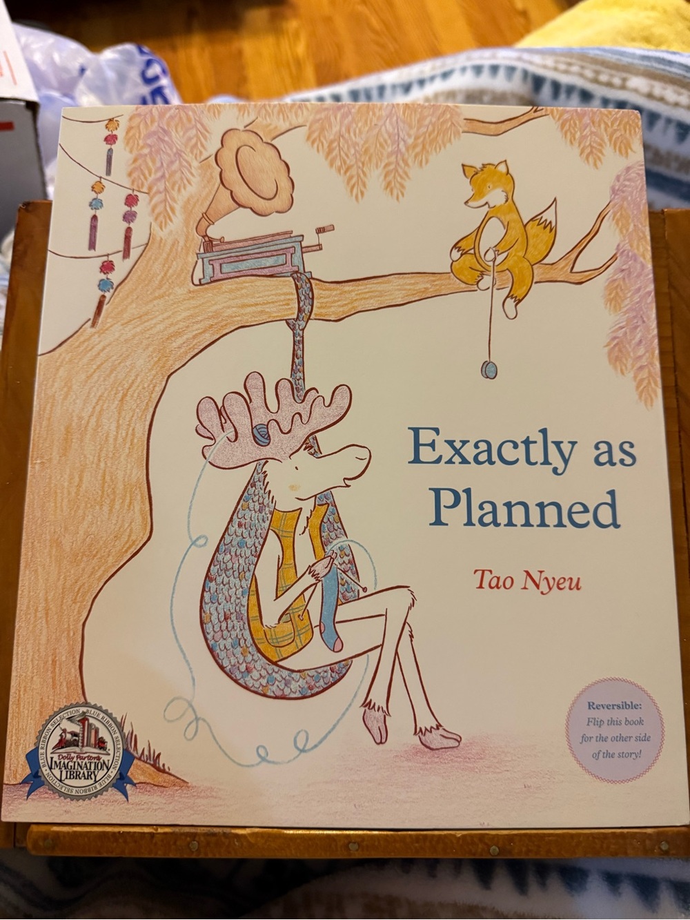 Exactly as Planned by Tao Nyeu Children’s Book Reversible 2 Stories in 1